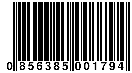 0 856385 001794