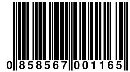 0 858567 001165