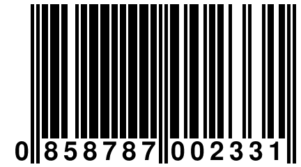 0 858787 002331
