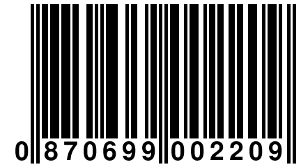 0 870699 002209