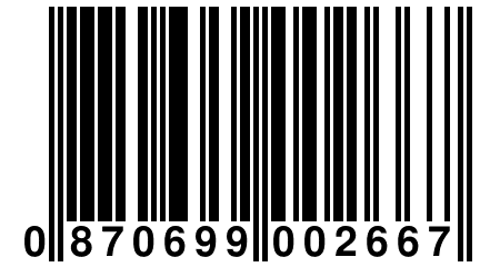 0 870699 002667