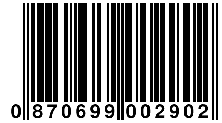 0 870699 002902