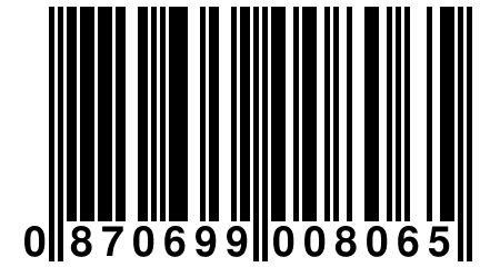 0 870699 008065