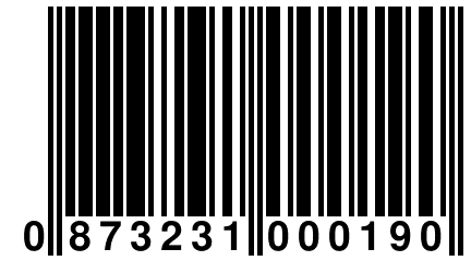 0 873231 000190