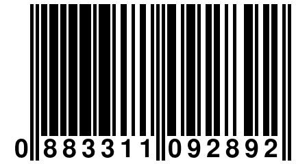 0 883311 092892