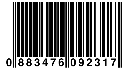 0 883476 092317