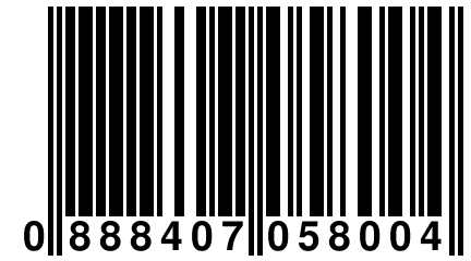 0 888407 058004