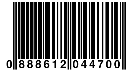 0 888612 044700