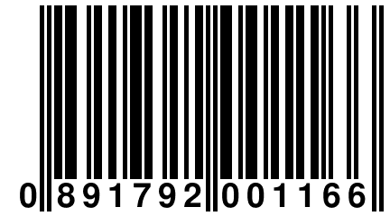 0 891792 001166