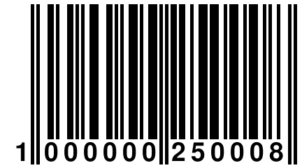 1 000000 250008