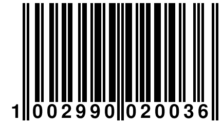 1 002990 020036