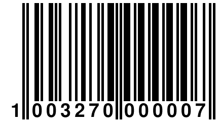 1 003270 000007