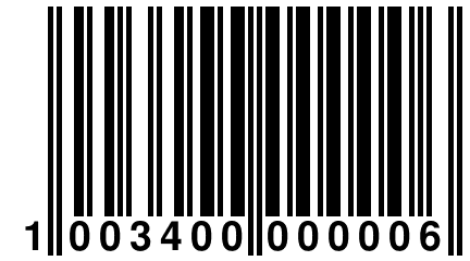 1 003400 000006