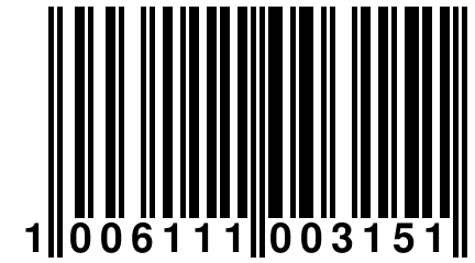 1 006111 003151