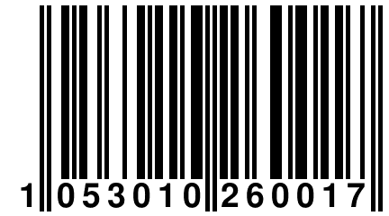 1 053010 260017