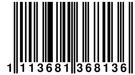 1 113681 368136