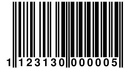 1 123130 000005
