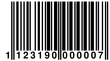 1 123190 000007