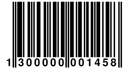 1 300000 001458