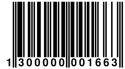 1 300000 001663