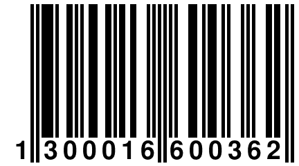 1 300016 600362