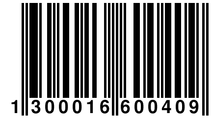 1 300016 600409