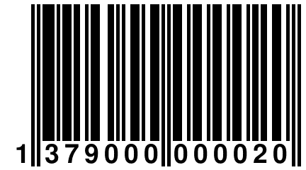 1 379000 000020