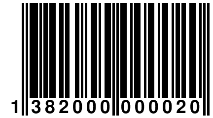 1 382000 000020