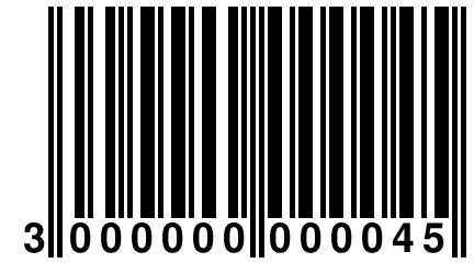 3 000000 000045