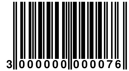 3 000000 000076