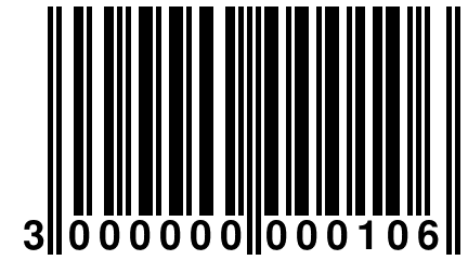 3 000000 000106