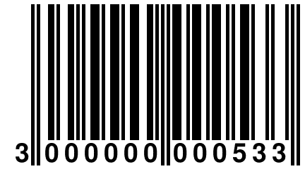 3 000000 000533