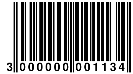 3 000000 001134