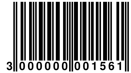 3 000000 001561