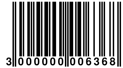 3 000000 006368