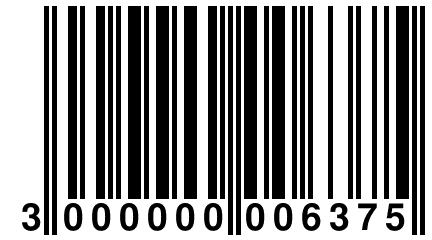 3 000000 006375