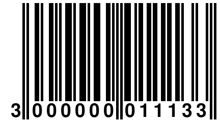 3 000000 011133