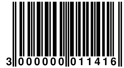 3 000000 011416