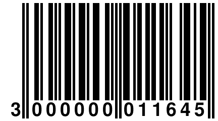 3 000000 011645