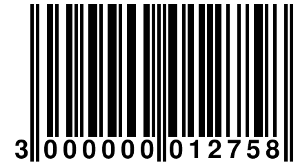 3 000000 012758