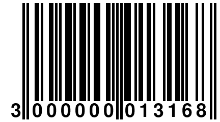 3 000000 013168