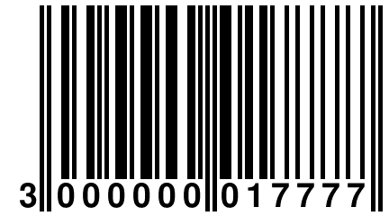 3 000000 017777