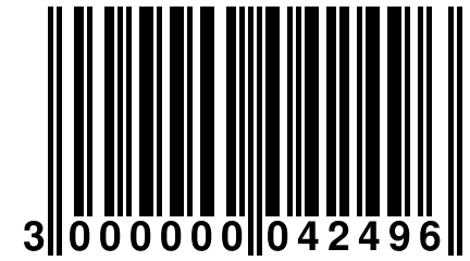 3 000000 042496