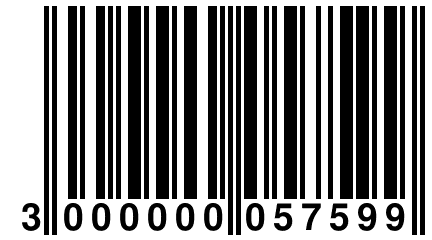 3 000000 057599