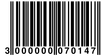 3 000000 070147