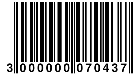 3 000000 070437