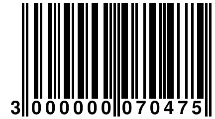 3 000000 070475