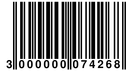 3 000000 074268