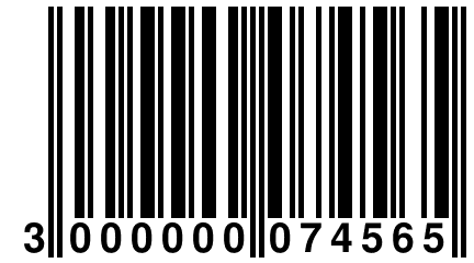 3 000000 074565