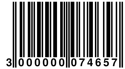 3 000000 074657